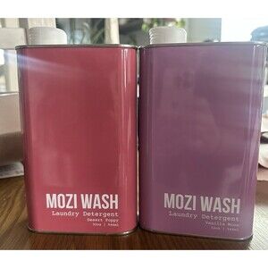 Mozi Wash Luxury Laundry Detergent Desert Poppy & Vanilla Moon NEW